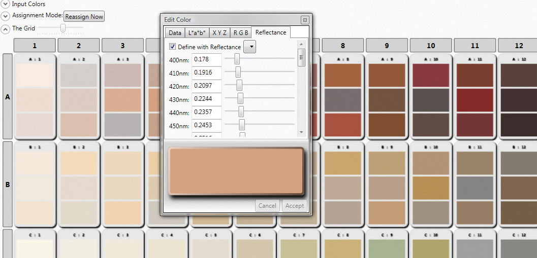 Fusion of Color Palette Design and Production